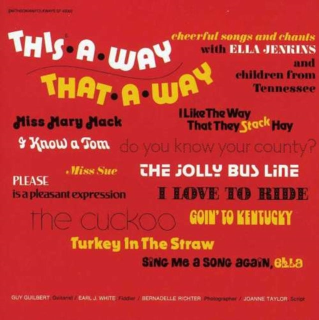 JENKINS, ELLA | THIS A WAY THAT A WAY | CD