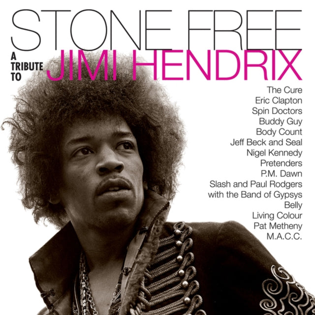 HENDRIX, JIMI TRIBUTE | STONE FREE: JIMI HENDRIX TRIBUTE (BLACK & CLEAR VINYL) (ROCKTOBER) | VINYL RECORD (LP)