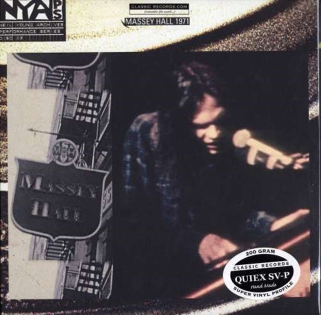YOUNG, NEIL | LIVE AT MASSEY HALL | VINYL RECORD (LP)