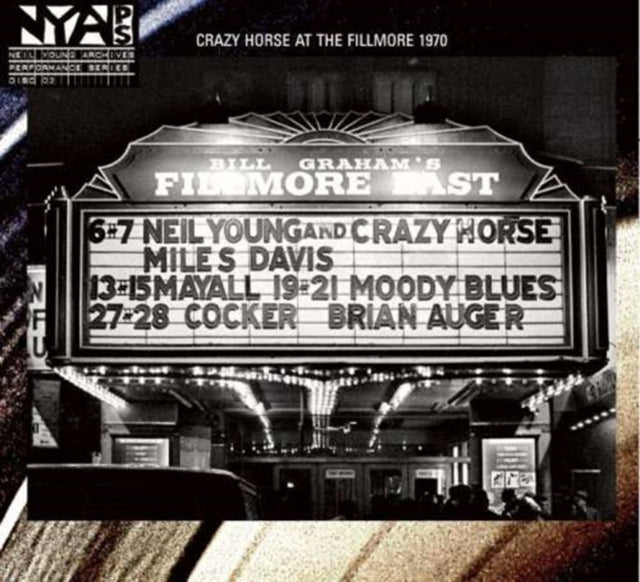YOUNG, NEIL & CRAZY HORSE | LIVE AT THE FILLMORE EAST | VINYL RECORD (LP)