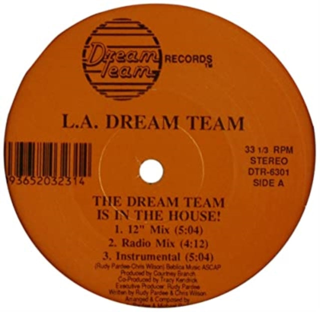 L.A. DREAM TEAM | IS IN THE HOUSE / ROCKBERRY JAM EP | 12IN VINYL