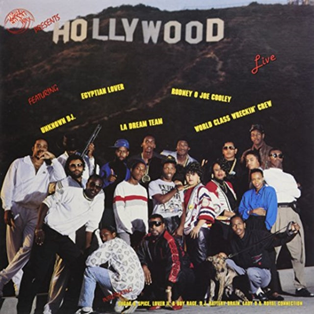 EGYPTIAN LOVER; RODNEY O.; UNKNOWN D.J. | HOLLYWOOD LIVE | VINYL RECORD (LP)