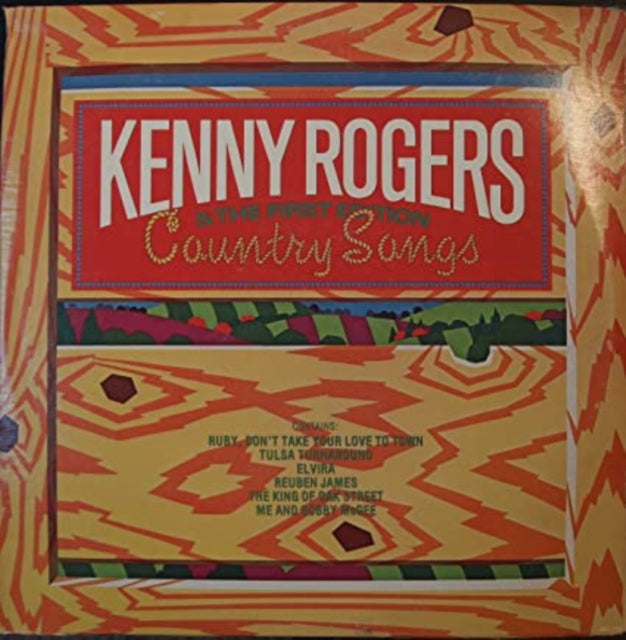 ROGERS, KENNY & THE FIRST EDITION | COUNTRY SONGS (TULSA TURNAROUND, RUBY.., ME & BOBBY MCGEE) | VINYL RECORD (LP)