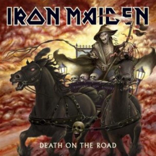 IRON MAIDEN | DEATH ON THE ROAD (LP LIVE) | VINYL RECORD (LP)