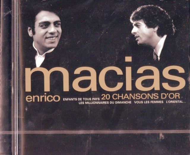 MACIAS, ENRICO | 20 CHANSONS D'OR | CD