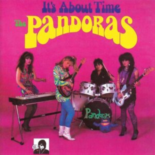 PANDORAS | IT'S ABOUT TIME (CLEAR PURPLE VINYL) | VINYL RECORD (LP)