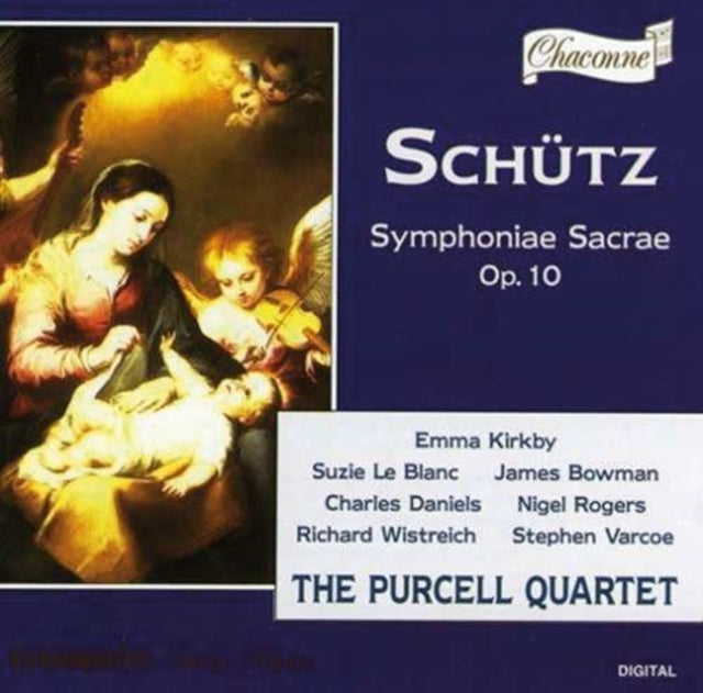 PURCELL QUARTET / KIRKEBY, EMMA | SCHUTZ: SYMPHONIAE SACRAE OP.10 | CD