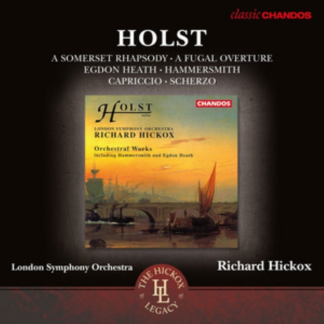 HOLST, GUSTAV | HOLST A SOMERSET RHAPSODY A FUGAL OVERTU | CD