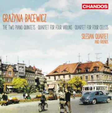 BACEWICZ, GRAZYNA | BACEWICZ TWO PIANO QUINTETS QUARTET | CD