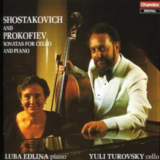 EDLINA / TUROVSKY | PROKOFIEV & SHOSTAKOVICH: PIANO & CELLO SONATAS | CD