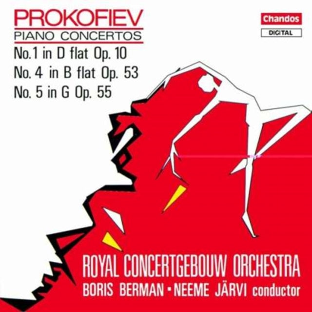 VAUGHAN-WILLIAMS, RALPH | PROKOFIEV: PIANO CONCERTI 1: 4 & 5 | CD