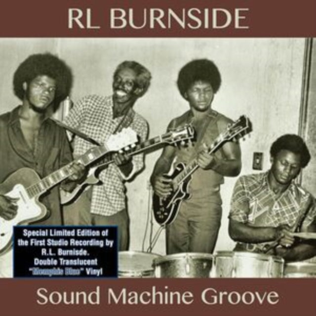 BURNSIDE, RL | SOUND MACHINE GROOVE (MEMPHIS BLUE VINYL) | VINYL RECORD (LP)