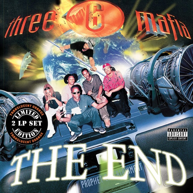THREE 6 MAFIA | END (2LP/TRANSLUCENT ORANGE VINYL) | VINYL RECORD (LP)