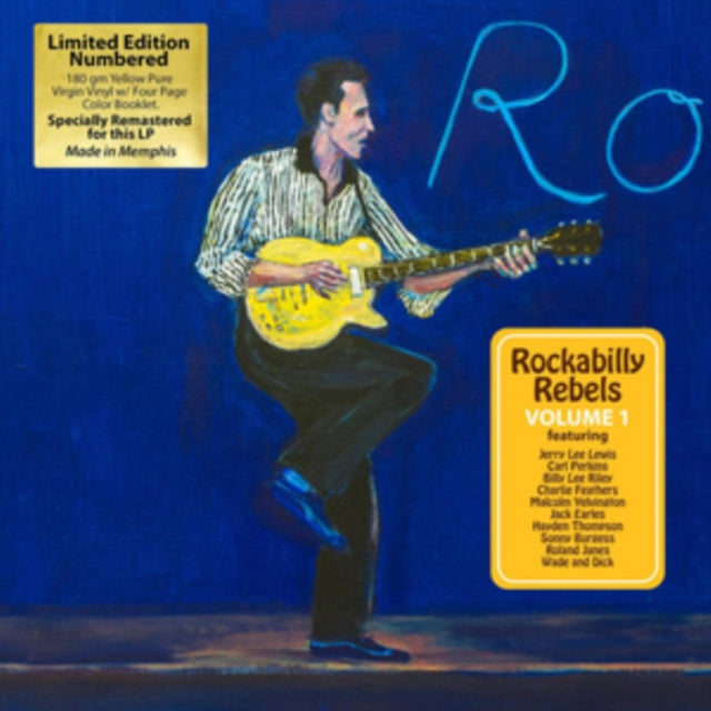 VARIOUS ARTISTS | ROCKABILLY REBELS VOLUME 1 (180G/YELLOW VINYL/NUMBERED/LIMITED) | VINYL RECORD (LP)