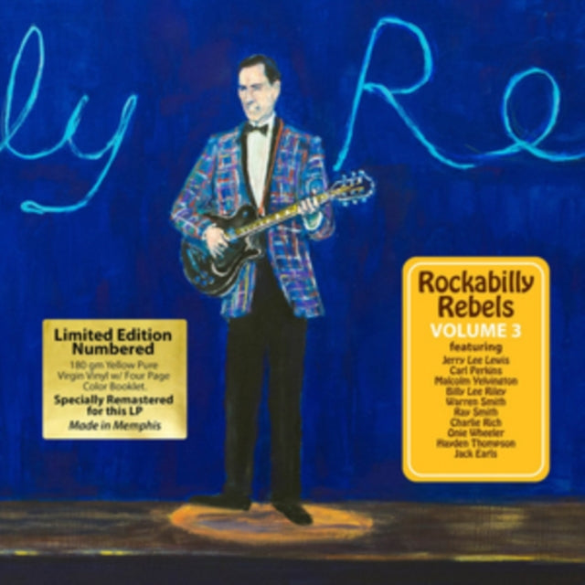 VARIOUS ARTISTS | ROCKABILLY REBELS VOLUME 3 (180G/YELLOW VINYL/NUMBERED/LIMITED) | VINYL RECORD (LP)
