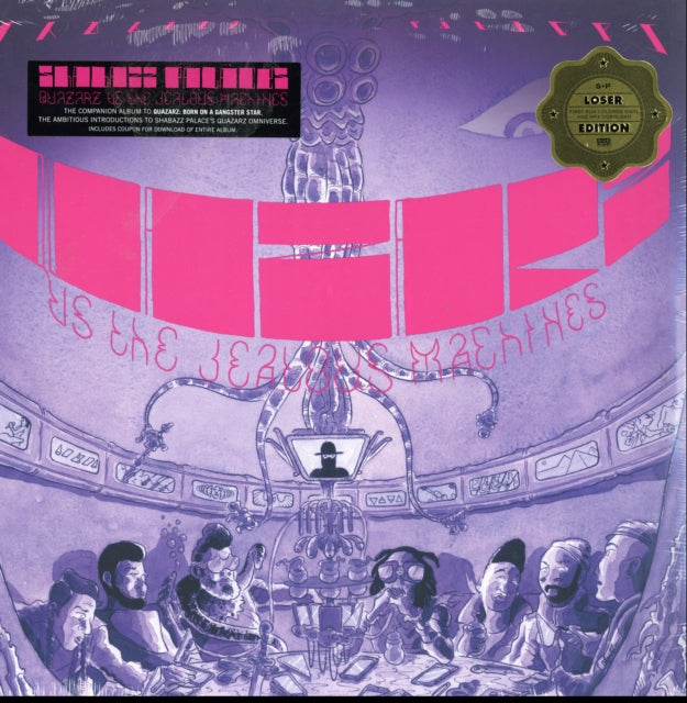 SHABAZZ PALACES | QUAZARZ VS THE JEALOUS MACHINES (LOSER EDITION - LIMITED) | VINYL RECORD (LP)