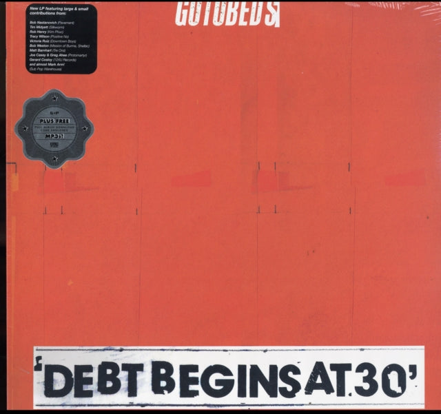 GOTOBEDS | DEBT BEGINS AT 30 | VINYL RECORD (LP)