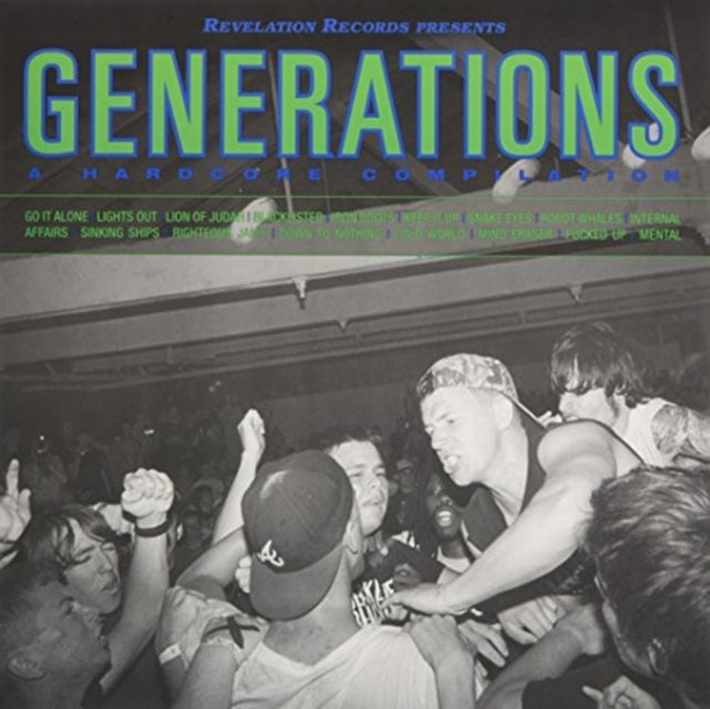 VARIOUS ARTISTS | GENERATIONS: A HARDCORE COMPILATION (LTD TRANSLUCENT GREEN VINYL) (I) | VINYL RECORD (LP)