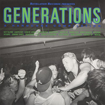 VARIOUS ARTISTS | GENERATIONS: A HARDCORE COMPILATION (LTD TRANSLUCENT GREEN VINYL) (I) | VINYL RECORD (LP)