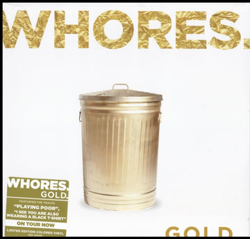 WHORES | GOLD (180G/COLORED VINYL) | VINYL RECORD (LP)