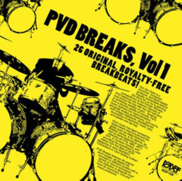PVD BREAKS VOL.1 (ROYALTY FREE BREAKS) | VINYL RECORD (LP)