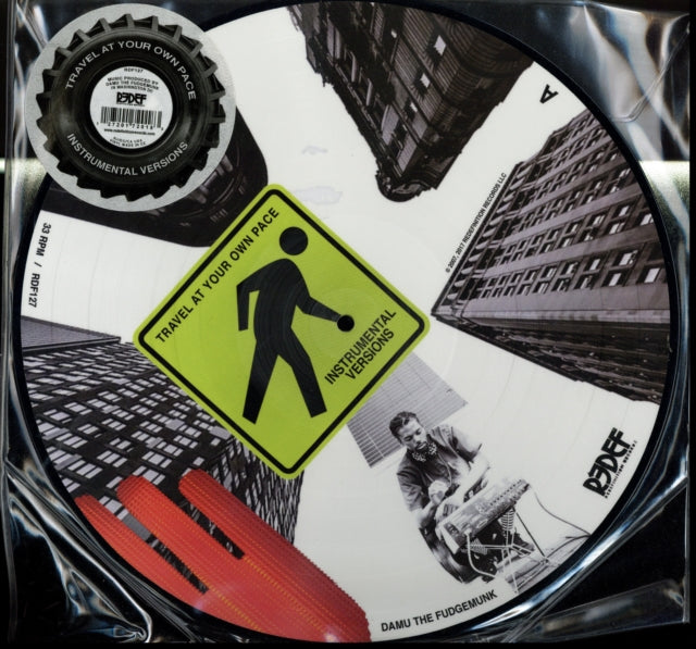 DAMU THE FUDGEMUNK (Y SOCIETY) | TRAVEL AT YOUR OWN PACE INSTRUMENTALS (PICTURE DISC) | VINYL RECORD (LP)