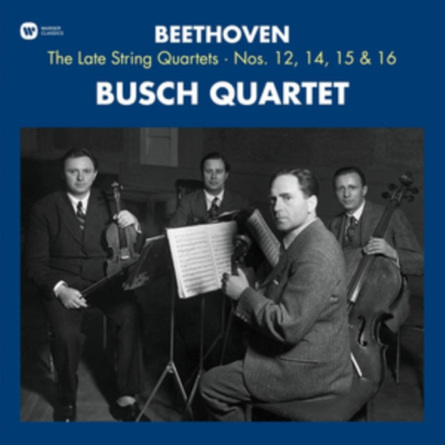 BUSCH QUARTET | BEETHOVEN: THE LATE STRING QUARTETS | VINYL RECORD (LP)