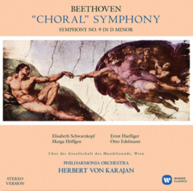 PHILHARMONIA ORCHESTRA; VON KARAJAN, HERBERT | BEETHOVEN: SYMPHONY NO. 9 (STEREO VERSION) | VINYL RECORD (LP)