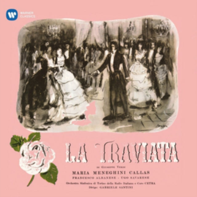 CALLAS, MARIA | VERDI: LA TRAVIATA (1953 - STUDIO RECORDING)(VINYL) | VINYL RECORD (LP)