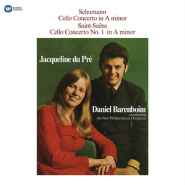 DU PRE, JACQUELINE; DANIEL BARENBOIM | SCHUMANN: CELLO CONCERTO / SAINT SAENS: CELLO CTO NO.1 | VINYL RECORD (LP)