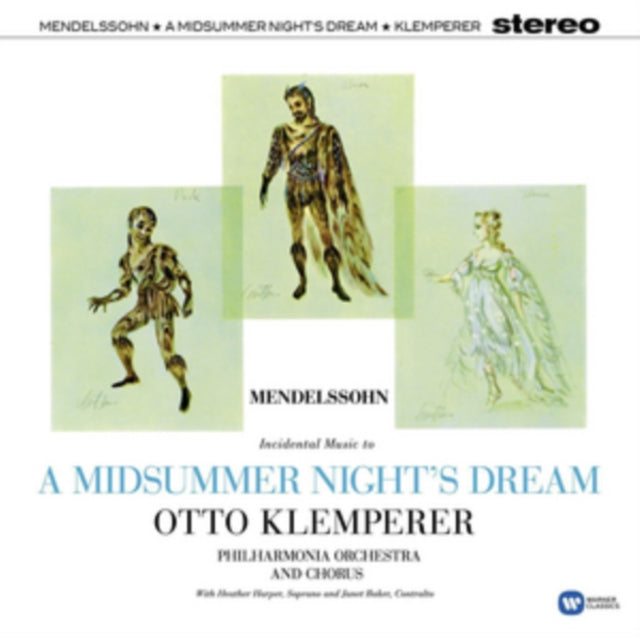 KLEMPERER, OTTO | MENDELSSOHN: A MIDSUMMER NIGHT'S DREAM | VINYL RECORD (LP)