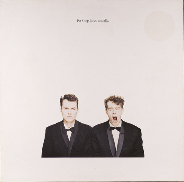 PET SHOP BOYS | ACTUALLY (2018 REMASTERED VERSION) | VINYL RECORD (LP)