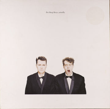 PET SHOP BOYS | ACTUALLY (2018 REMASTERED VERSION) | VINYL RECORD (LP)