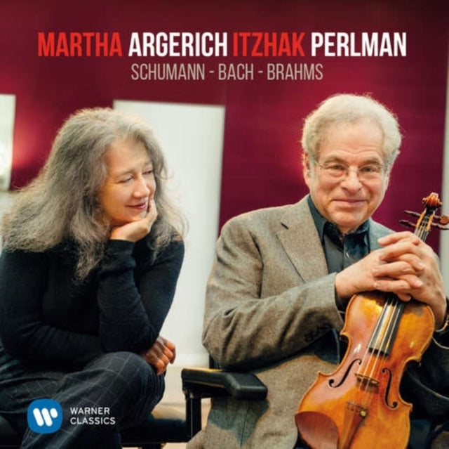 ARGERICH, MARTHA / PERLMAN, ITZHAK | BACH & SCHUMANN | VINYL RECORD (LP)