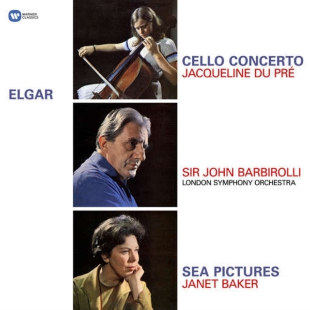 DU PRE, JACQUELINE | ELGAR: CELLO CONCERTO, SEA PICTURES (VINYL) | VINYL RECORD (LP)