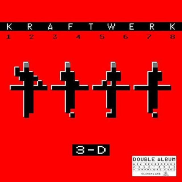 KRAFTWERK | 3-D: THE CATALOGUE (2LP/180G/DL CARD) | VINYL RECORD (LP)