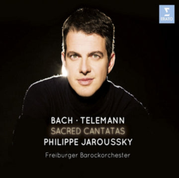 JAROUSSKY, PHILIPPE; FREIBURGER BAROCKORCHESTER | BACH / TELEMANN: SACRED CANTATAS | CD