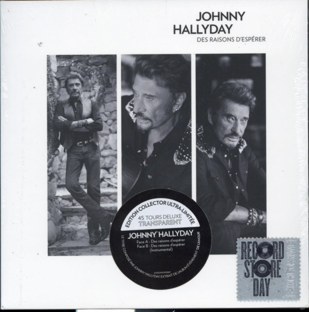 HALLYDAY, JOHNNY | DES RAISONS D'ESPERER | 7IN VINYL