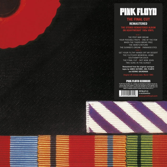 PINK FLOYD | FINAL CUT | VINYL RECORD (LP)