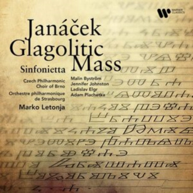 ORCHESTRE PHILHARMONIQUE DE STRASBOURG | JANACEK: GLAGOLITIC MASS SINFONIETTA | CD