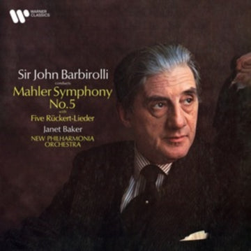 BAKER, JANET; NEW PHILHARMONIA ORCHESTRA | MAHLER: SYMPHONY NO. 5 & RUCKERT-LIEDER | VINYL RECORD (LP)