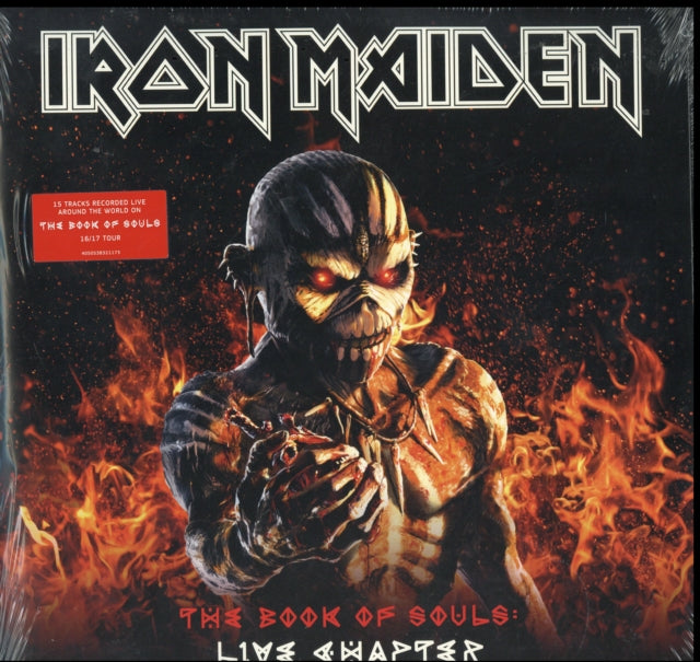 IRON MAIDEN | BOOK OF SOULS: LIVE CHAPTER 16/17 (3LP/180G) | VINYL RECORD (LP)