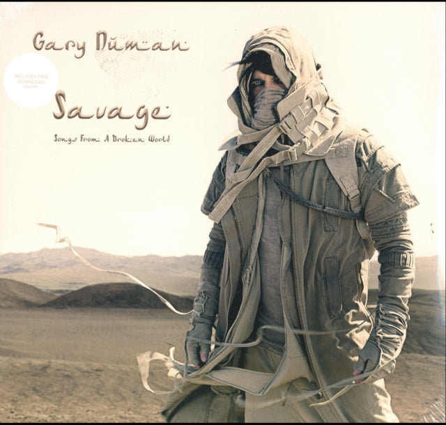 NUMAN, GARY SAVAGE (SONGS FROM A BROKEN WORLD) VINYL RECORD (LP)