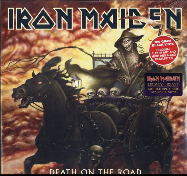 IRON MAIDEN | DEATH ON THE ROAD (2LP/180G) | VINYL RECORD (LP)