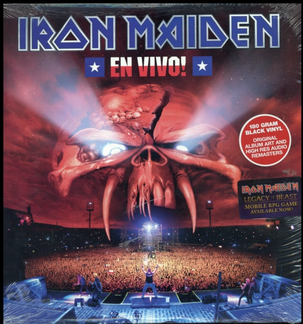 IRON MAIDEN | EN VIVO (3LP/180G) | VINYL RECORD (LP)