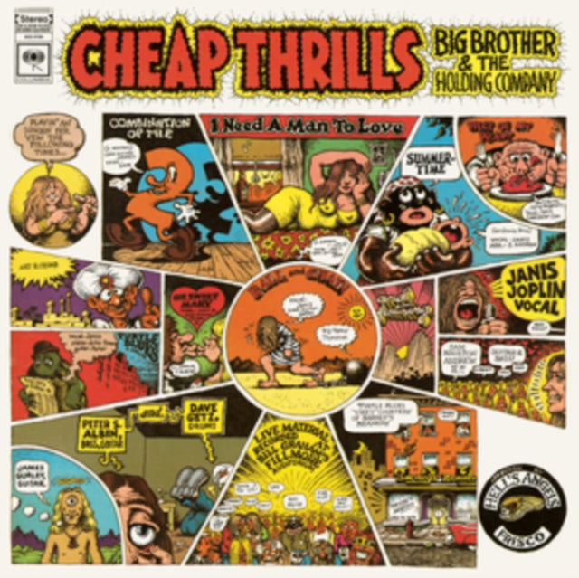 BIG BROTHER & THE HOLDING COMPANY | CHEAP THRILLS | VINYL RECORD (LP)