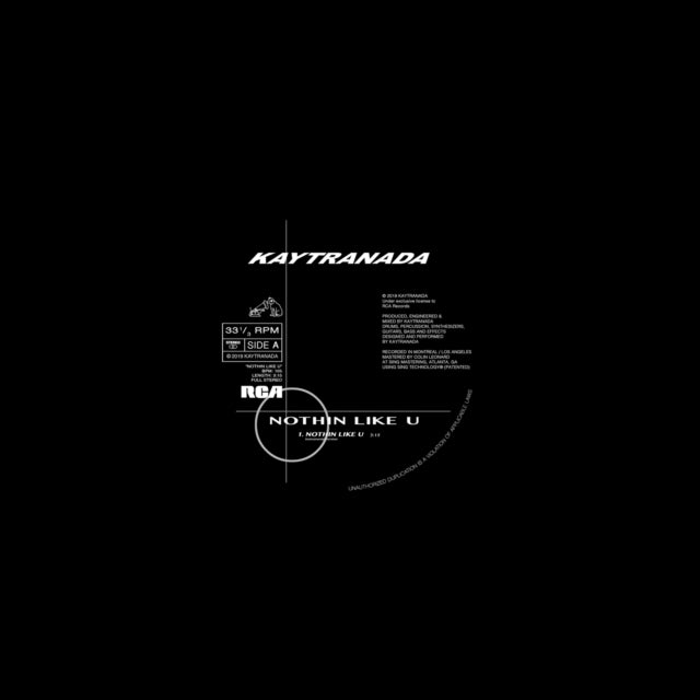 KAYTRANADA | NOTHIN LIKE U / CHANCES (150G VINYL/ DL) | VINYL RECORD (LP)