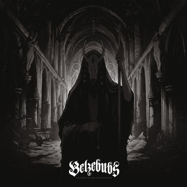 BELZEBUBS | PANTHEON OF THE NIGHTSIDE GODS (180G/TRANSPARENT RED MARBLE VINYL) | VINYL RECORD (LP)