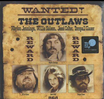JENNINGS, WAYLON,  WILLIE NELSON,  JESSI COLTER & TOMPALL GLASER | WANTED! THE OUTLAWS (150G/DL INSERT) | VINYL RECORD (LP)
