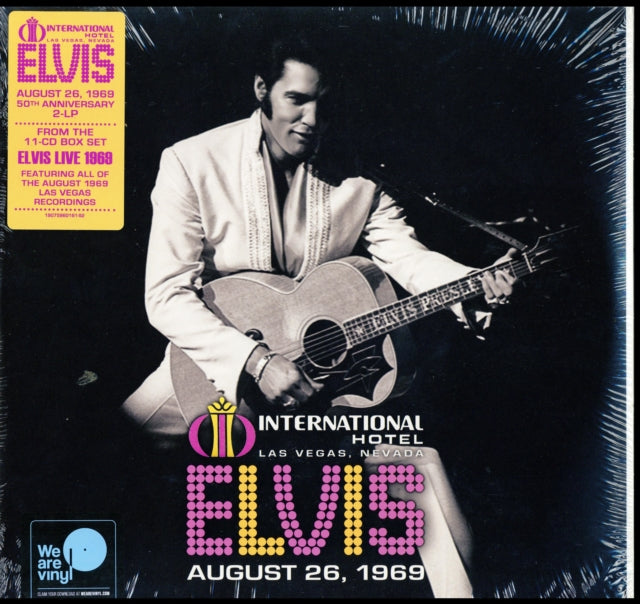 PRESLEY,  ELVIS | LIVE AT THE INTERNATIONAL HOTEL, LAS VEGAS, NV AUGUST 26, 1969 (2 LP) (140G/ DL INSERT) | VINYL RECORD (LP)
